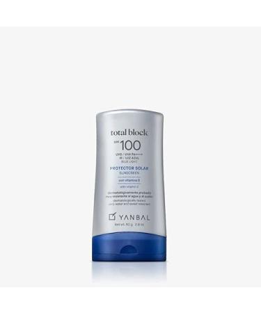 TOTAL BLOCK Sunblock SPF100 Blue Light RSF 99 % High Protection by Yanbal