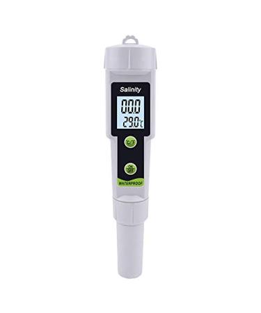 Ctzrzyt TPH 02154 Salinity Meter Seawater Hydrometer Salt Content Detection in for Pools Drinking Water Aquarium