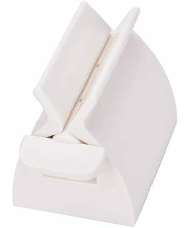 1PC Toothpaste Squeezer Rolling Tube Toothpaste Squeeze Dispenser Toothpaste Seat Holder Stand White - Buy Online on SooperMarket.com