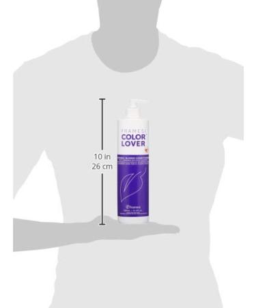 Framesi Color Lover Dynamic Blonde Conditioner - Purple Sulfate-Free Conditioner for Color-Treated Hair 16.91 Fl Oz - Buy Online on SooperMarket.com
