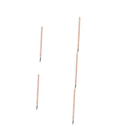 HAPINARY 5pcs Pencil Brow Pen Brow Pencil for Women Brow Pencil for Makeup Coffee Wooden