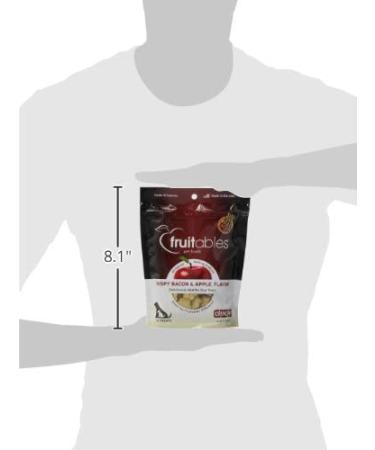 Fruitables Pumpkin & Bacon Apple Dog Treats | Healthy Low-Calorie, Wheat-Free | 7oz Pack - Buy Online on SooperMarket.com