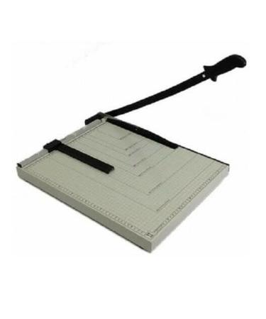 Paper Cutter Guillotine Style 10" Cut Length X 10" Inch Metal Base Trimmer