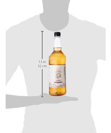 Organic Almond Syrup - Vegan & Nut Free Flavouring for Coffee, Cocktails & Baking - 1 Liter (Pack of 1) - Buy Online on SooperMarket.com