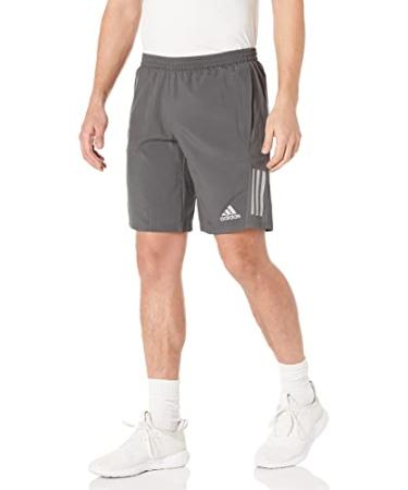 adidas Men's Own The Run Shorts Large 7 Inches Grey/Reflective Silver