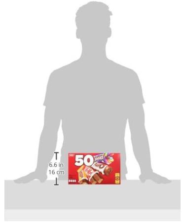 Nestle Mini Assorted Chocolate & Candy - KITKAT Coffee Crisp Aero Smarties - 505 g (Pack of 50 Mini Bars) Unflavored 50 Count (Pack of 1) - Buy Online on SooperMarket.com