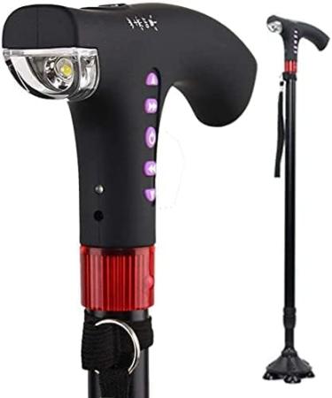 Canes Walking Stick Elderly Smart Lightweight Non Slip Multi Function Telescopic Aluminum Alloy Illuminated Handcuffs Exchange Singlefoot Practical - Buy Online on SooperMarket.com