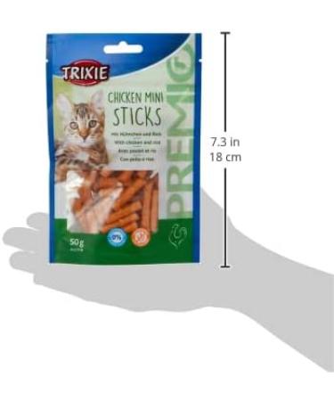 Trixie Premio Mini Sticks Chicken/Rice 50g - Pack of 2 | Premium Dog Treats for International Shipping - Buy Online on SooperMarket.com