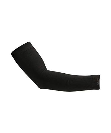 Giro Chrono Arm Adult Unisex Cycling Warmers Medium/Large Black (2023)
