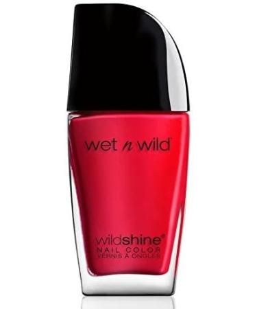 Wet 'n' Wild Wild Shine Nail Color - Red Red | No Formaldehyde, Toluene, Phthalates | Long-lasting & Quick-drying Formula | One Size - Buy Online on SooperMarket.com