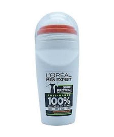 L'Or al Paris Men Expert Shirt Protect Roll-On 50ml - Antiperspirant Deodorant - Buy Online on SooperMarket.com