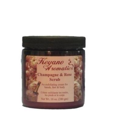 Keyano Aromatics Champagne & Rose Scrub 10 oz