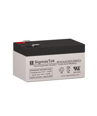 CooPower CP12-3.3 12 Volt 3.5 AmpH SLA Replacement Battery with F1 Terminal