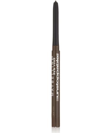 Maybelline Unstoppable Unstoppable Smudge-Proof Eyeliner Waterproof Espresso 702 0.01 oz (Pack of 2)