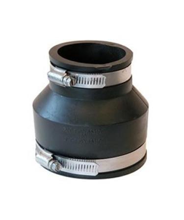 Swell UK Rubber Reducer | Pond Pipe Reducer Fitting (4-1.5 inch)