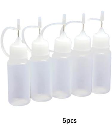 kawehiop 5x Convenient And Reliable Needle Tip Glue Bottle For Mess-Free Sealing Needle Tip Glue Applicator Bottle PP - Buy Online on SooperMarket.com