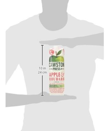 Cawston Press Apple and Rhubarb Juice 1L - Refreshing Blend of Apple Rhubarb - 1 Pack - Buy Online on SooperMarket.com