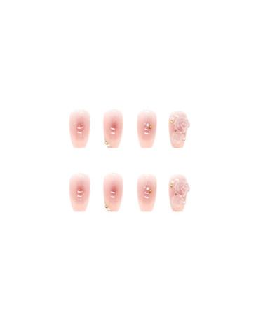 Compra WOOXDYUK 24 Piezas U as Posticas Mate - Cobertura Completa Rosa Desnudo | Arte de U as para Mujeres y Ni as - Env o Internacional - Buy Online on SooperMarket.com