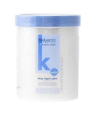 Salerm Cosmetics Keratin Shot Deep Impact Plus Mask - 34.5 oz - Buy Online on SooperMarket.com