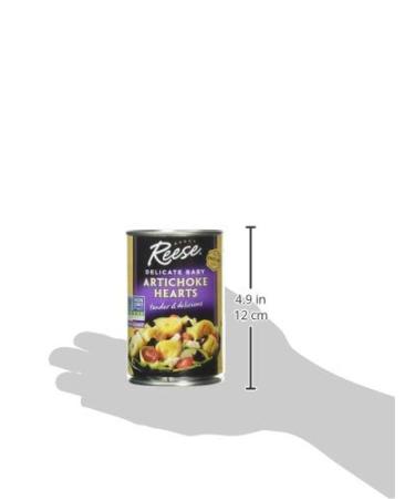 Reese Delicate Baby Artichoke Hearts - 14 oz (Pack of 12) - Gourmet Canned Vegetables - Buy Online on SooperMarket.com