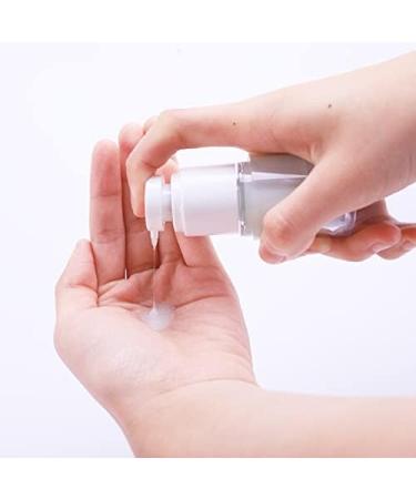 Lepore 4 Pcs 30ml 50ml Plastic Airless Pump Bottle Empty Travel Pump Bottles Container Dispenser for Lotion Foundation Cosmetic Shampoo Make-up Liquids Sample - Buy Online on SooperMarket.com