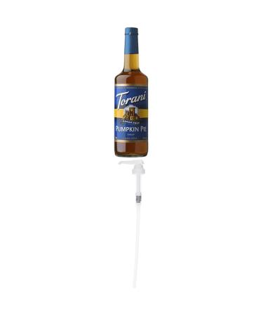 TORANI Sugar Free Pumpkin Pie Syrup 750ml PET and Torani Flavored Flavour Syrup Pump for 750ml