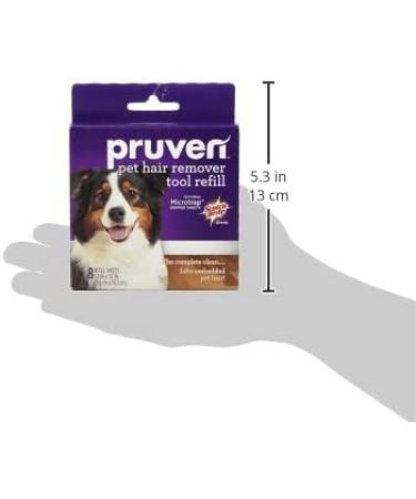 Pruven 849P-RF-8 Pet Hair Remover Tool Refill - 8-Sheet Pack | 3.8x7.6-Inch - Buy Online on SooperMarket.com