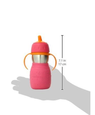 Safesippy Children's Drink Cup in Pink - Spill-proof BPA-free Sippy Cup for Kids - Buy Online on SooperMarket.com