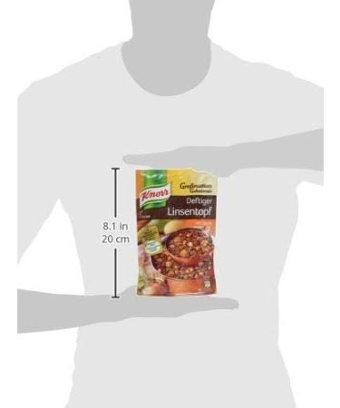Knorr | Deftiger Linseneintopf mit Speck | Pack of 1 - Buy Online on SooperMarket.com