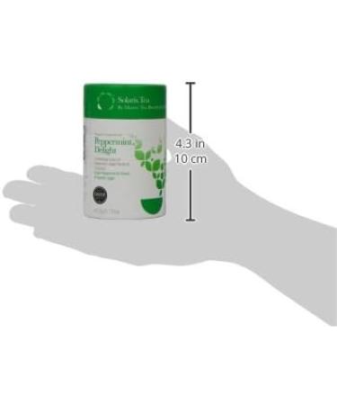 Solaris Tea Organic Loose Whole Leaf Peppermint Delight 50g - Refreshing Mint Tea (Pack of 1) - Buy Online on SooperMarket.com