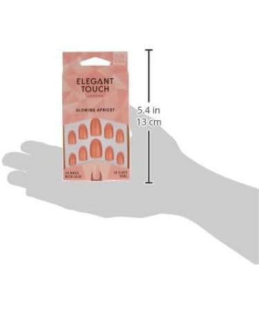 Elegant Touch Core Colour Glowing Apricot Nail Design 24 Count - Buy Now - Buy Online on SooperMarket.com