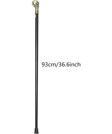Wooden Walking Stick Solid Cane Skull Walking Stick Silver-Tone Nickel Plated Handle &Wood Walking Stick-Walking Cane Wooden Stick Nautical Cane Antique Stick for Men &Women - Buy Online on SooperMarket.com