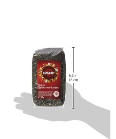 Buy Davert Organic Green Delicatessen Lentils - Pack of 2 (2 x 500g) | International Shipping - Buy Online on SooperMarket.com