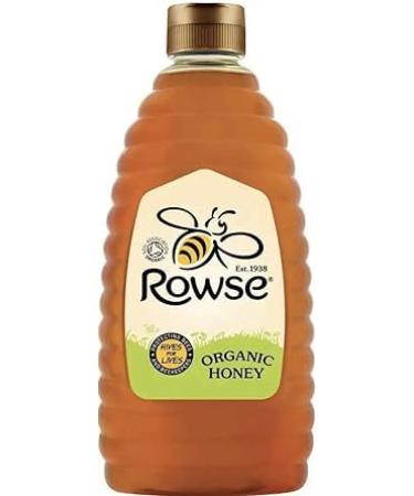 Rowse Easy Organic Clear Honey Pure Natural Smooth Taste Squeezy Pack of 1.36kg