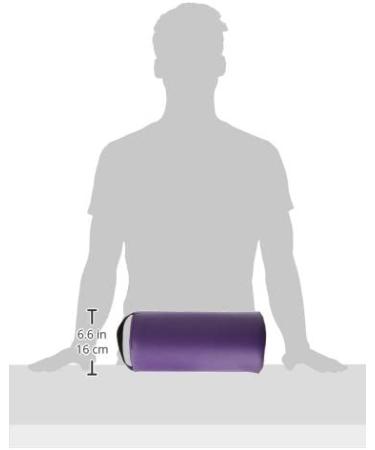 EARTHLITE Bolster Pillow Neck - Durable Massage Bolster for Back Pain Relief | 100% PU Upholstery with Strap Handle | Professional Quality for Massage Tables | Amethyst - Buy Online on SooperMarket.com