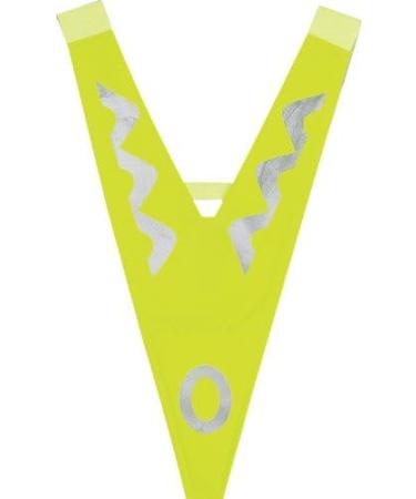 Playshoes Unisex Children's Reflective Collar M 43 - Neon Yellow | Premium International Shipping - Buy Online on SooperMarket.com