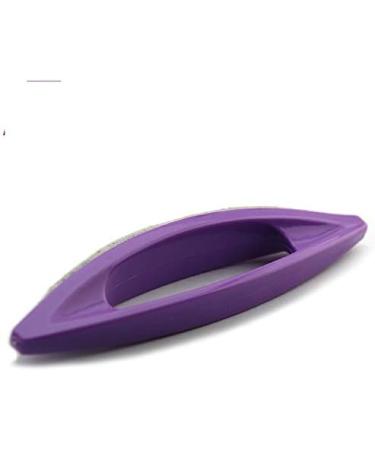 Purple Stone Nail File Nail Buffer V-Shaped Nail Cuticle Remover Manicure Tools (1#) - Buy Online on SooperMarket.com