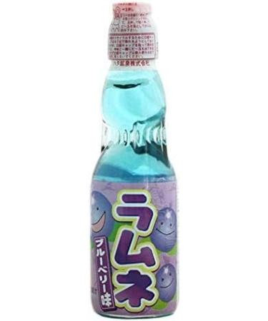 Hatakosen Japanese Ramune Soda Fruity Assorted 8 Different Flavour 200ml (8 Bottles) by CNMART - Buy Online on SooperMarket.com