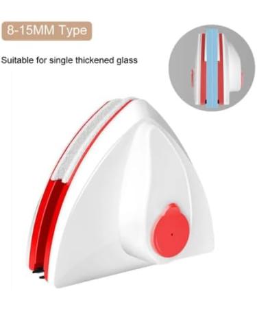 ZABEES Magnetic Glass Window Cleaner Wiper Glass Window Brush Double-sided Automatic Water Discharge Cleaning Household Cleaning Tools 8-15mm Type - Buy Online on SooperMarket.com