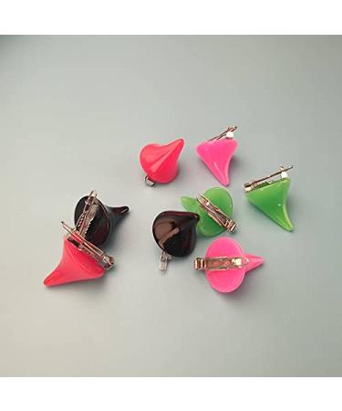 Devil Horn Halloween Hair Clips - Colorful Barrettes for Women & Girls | Party Cosplay Accessories 4 Pairs - Buy Online on SooperMarket.com