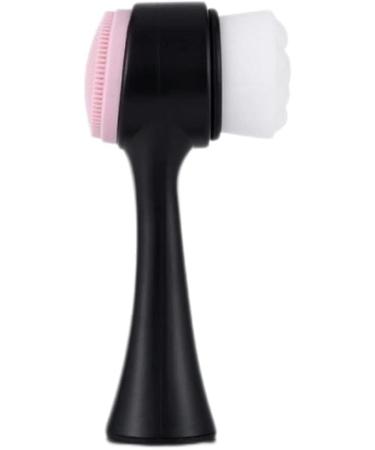 Manual Face Brush Silicone Face Scrubber 2 in 1 Face Cleansing Brush for Deep Cleaning Exfoliating Facial Cleansing Brush - Buy Online on SooperMarket.com