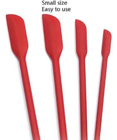 Buy 2-in-1 Silicone Mini-Pointed Scraper & Jam Spatula Set | Perfect for Lengthening Cosmetic Bottles | International Shipping Available - Buy Online on SooperMarket.com