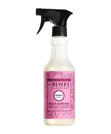 Mrs. Meyer's Clean Day 70061 Multi Surface Everyday Cleaner Peony Scent 16 oz. - Quantity 6