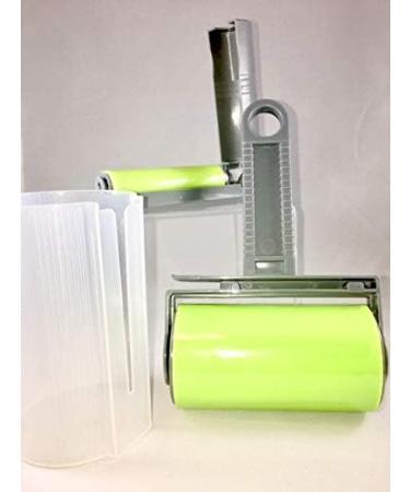 Best Sticky Gel Lint Roller Cleaner | Washable Pet Hair Remover Set | Reusable for Clothes & Car Seats - Green - Buy Online on SooperMarket.com