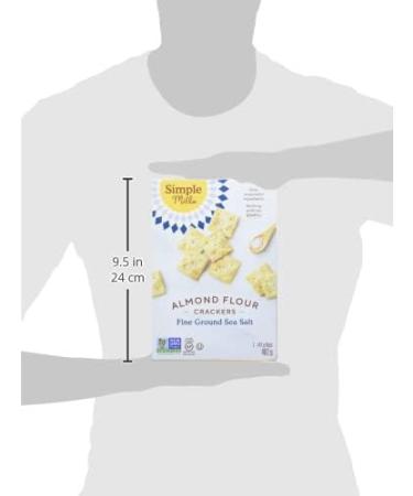 Simple Mills Almond Flour Crackers 482 g - Buy Online on SooperMarket.com