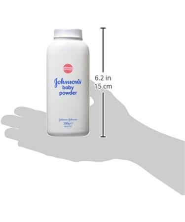 Johnson & Johnson Baby Powder Talc 200g - Gentle and Soothing Formula - Buy Online on SooperMarket.com