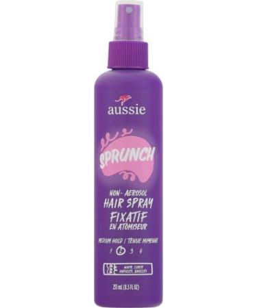 Aussie Sprunch Non-Aerosol Hair Spray for Curly Hair and Wavy Hair 8.5 fl oz - Buy Online on SooperMarket.com