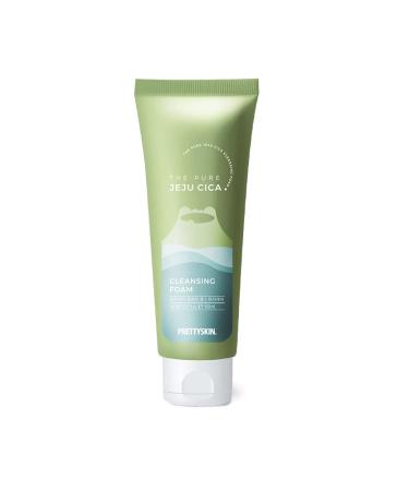 PS.PRETTYSKIN The Pure Jeju Cica Centella Asiatica Extract Cleansing Foam 5.07fl.oz.(150ml) (Cleansing Foam)