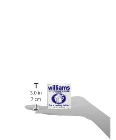 Williams Mug Shaving Soap 1.75 oz - Premium Men's Grooming Essential - Buy Online on SooperMarket.com