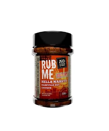 Angus and Oink Rub Me Hella Nashty - Nashville Hot Chicken Seasoning 200 g (Pack of 1)
